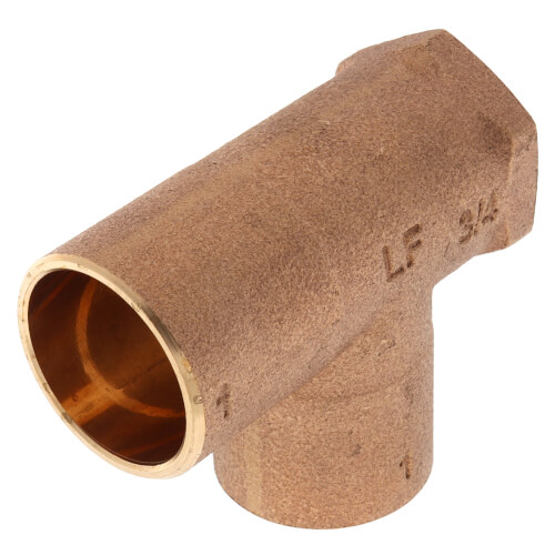 Main product image of 1" x 3/4" x 1" CxFxC Tee (Lead Free)