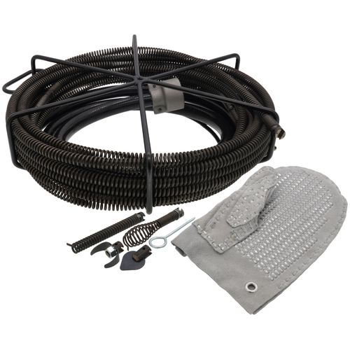 Main product image of A-30 Cable Kit, Six Sections: C-8, 5/8"x 7-1/2' (45' total) with Cutters for K-50 and K-60SP Drain Machine