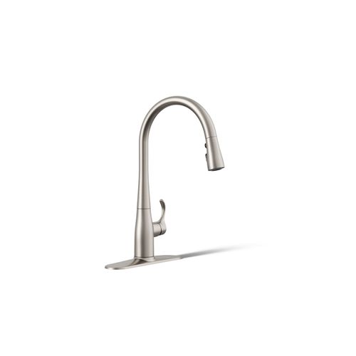 Main product image of Simplice 1-Handle Pull Down Swing Spout Kitchen Faucet (Vibrant Stainless), K-596-VS