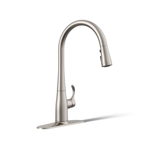 Main product image of Simplice 1-Handle Pull Down Swing Spout Kitchen Faucet (Vibrant Stainless), K-596-VS