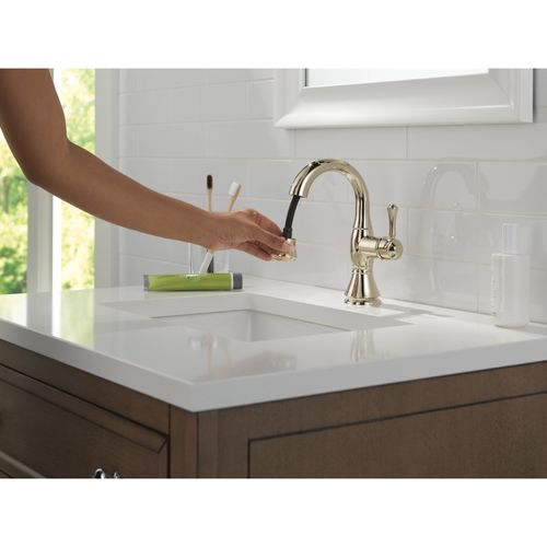Main product image of Cassidy 1 Handle Pull Down Bathroom Faucet (Polished Nickel), 597-PNPD-DST