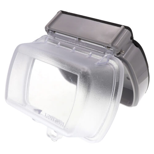 Main product image of 1-Gang Extra Duty Weatherproof While-in-Use Cover for GFCI/Decora, Horizontal Mount