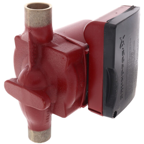 3/4" Sweat UP15-18B7 1-Speed Bronze Circulator Pump, 230V, 1/25 HP