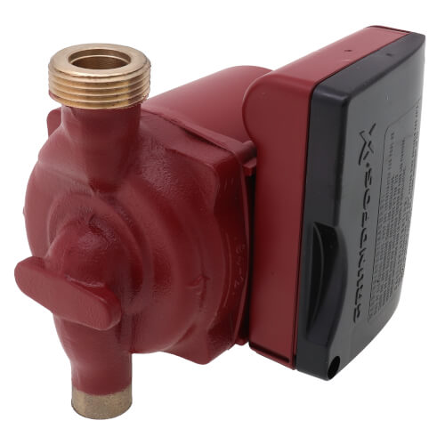 1/2" Sweat UP15-18BUC5 1-Speed Bronze Circulator Pump, 115V, 1/25 HP
