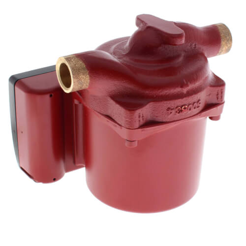 1/2" Sweat UP15-10B5 1-Speed Bronze Circulator Pump, 115V, 1/25 HP