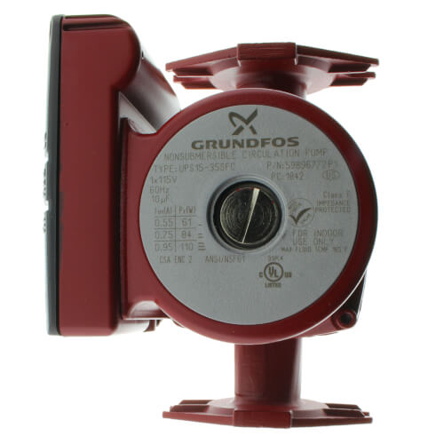 Grundfos Ups15-35sfc Stainless Steel Circulator Pump 115v 60hz for sale online 