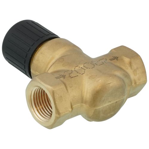 Main product image of 1/2" 2-Way N/C Brass Globe Valve Body, Equal Percent 250 ANSI, Female x Female (2.5 Cv)