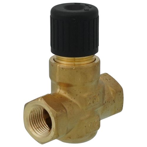 Main product image of 1/2" 2-Way N/O Brass Globe Valve Body, Female x Female (0.63 Cv)