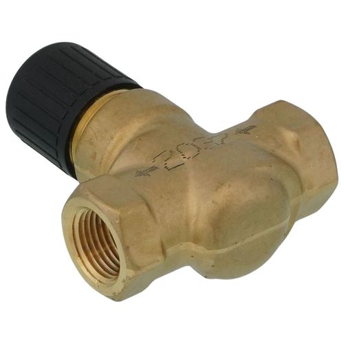 Main product image of 1/2" 2-Way N/O Brass Globe Valve Body, Female x Female (0.63 Cv)