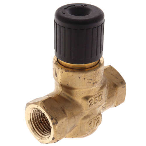 Main product image of 1/2" 2-Way N/O Brass Globe Valve Body, Female x Female (4 Cv)