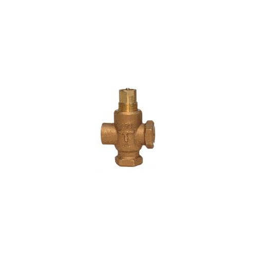 Main product image of 3/4" 3-Way Stainless Steel Mixing Valve Body (6.3 Cv)
