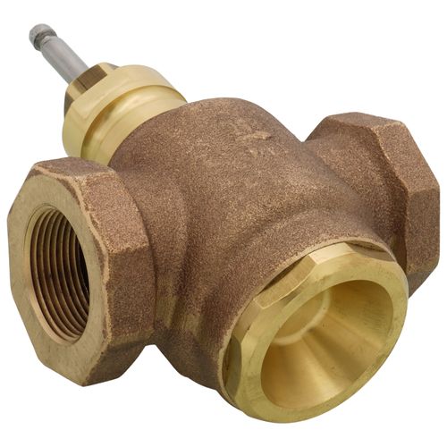 Main product image of 1-1/4" 2-Way N/C Stainless Steel Linear Valve Body, Female x Female (16 Cv)