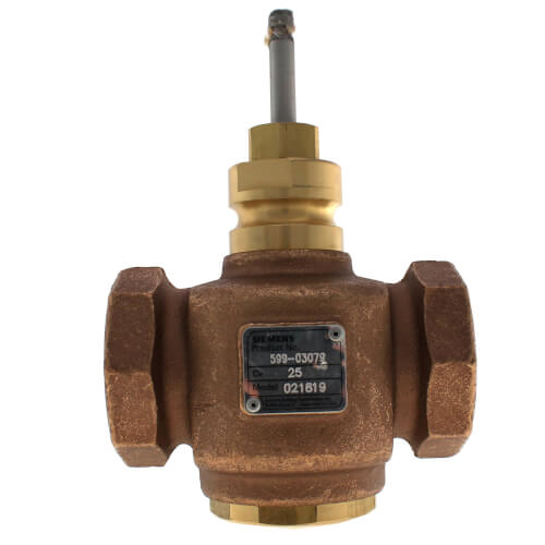 1-1/2" 2-Way N/C Stainless Steel Linear Valve Body, Female x Female (25 Cv)