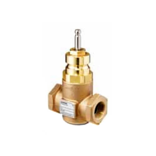 Main product image of 1/2" 2-Way N/O Brass Equal Percentage Valve Body, Female x Female (1 Cv)