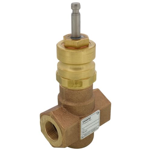 Main product image of 3/4" 2-Way N/O Brass Equal Percentage Valve Body, Female x Female (6.3 Cv)
