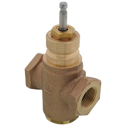Main product image of 1" 2-Way N/C Brass Equal Percentage Valve Body, Female x Female (10 Cv)