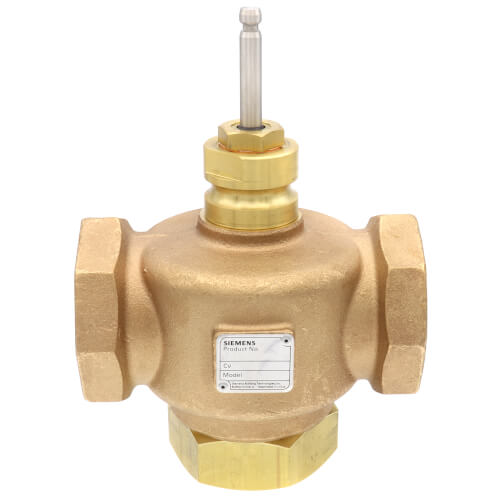 Main product image of 2" 3-Way Brass Mixing Valve Body, Female x Female (40 Cv)
