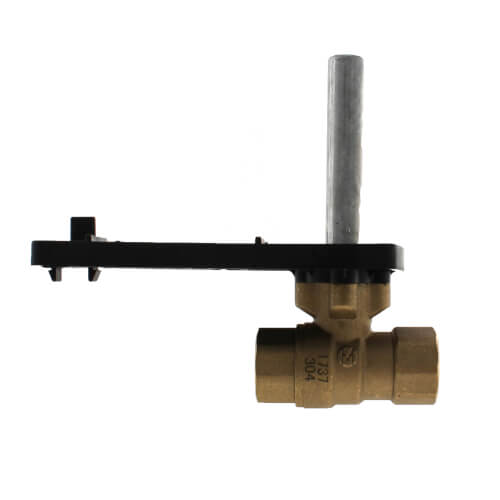Main product image of 1/2" 2-Way Brass Water Mixing Ball Valve Body (2.5 Cv)
