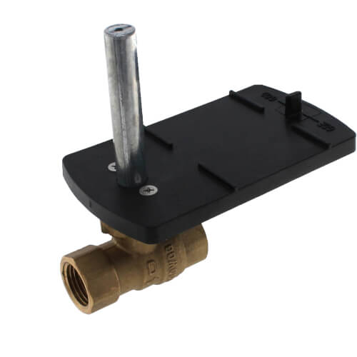 Main product image of 1/2" 2-Way Brass Water Mixing Ball Valve Body (2.5 Cv)