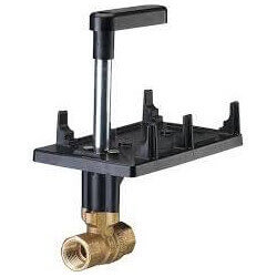 Main product image of 3/4" 2-Way Brass Water Mixing Ball Valve Body (6.3 Cv)