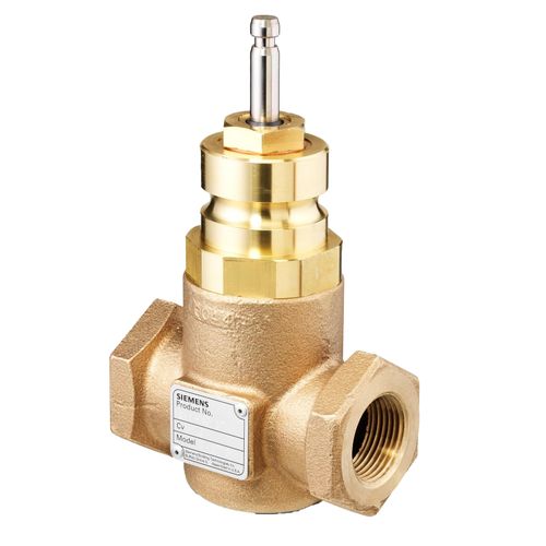 Main product image of 2" 2-Way N/C Brass Linear Valve Body, Female x Female (40 Cv)