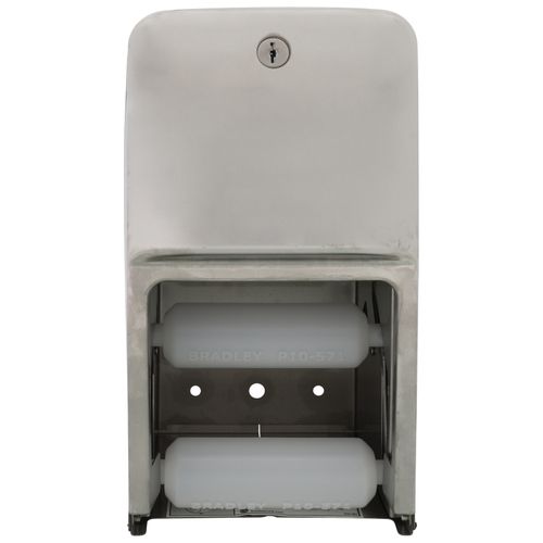 Main product image of Diplomat Dual Roll Surface Mount Paper Dispenser (Satin)