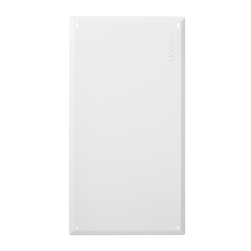 Main product image of 28" Structured Media Flush-mount Cover, Metal (White)