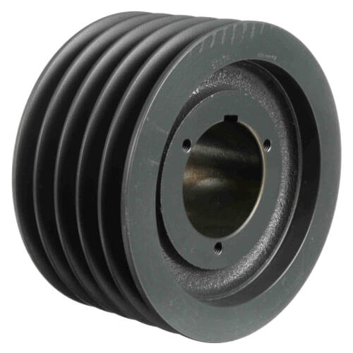 Main product image of 5 Groove Cast Iron B5V Sheave, 7.68" OD