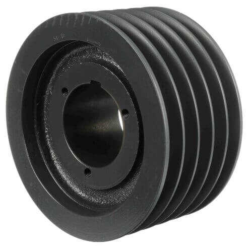 Main product image of 5 Groove Cast Iron B5V Sheave, 7.68" OD