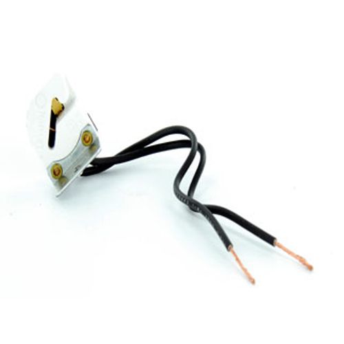 Main product image of Lampholder, Fluorescent, Medium Base, Bi-pin, Butt-on, Steel Bracket, Automatic Lock Ejection