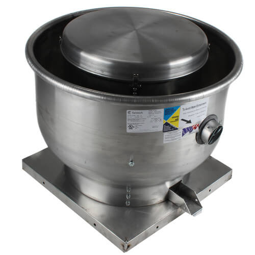 Main product image of 5DDU Series 10" Roof/Wall Mount Upblast Centrifugal Fan (1/6 HP)