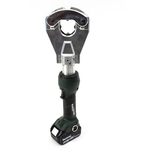 Main product image of 6 Ton Flip Top Inline Quad Crimper, Li-Ion, Standard, 120V