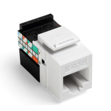 Main product image of GigaMax Cat 5e UTP QuickPort Jack (White)