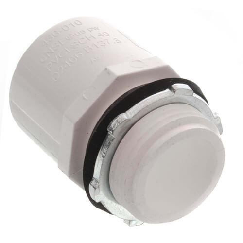 Main product image of 1" Slip A/C Condensate Drain Pan Fitting