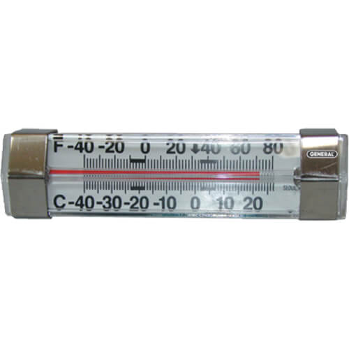 Main product image of Horizontal Refrigerator/Freezer Analog Thermometer