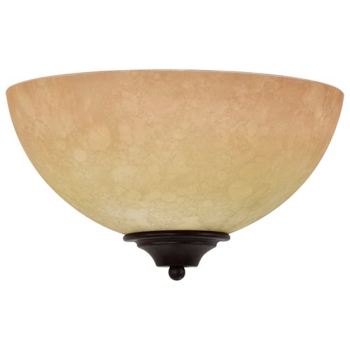 Main product image of Tapas 1 Light 12" Sconce w/ Tuscan Suede Glass