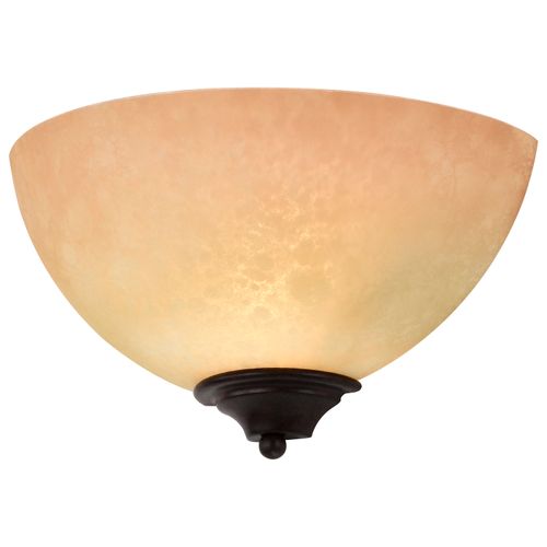 Main product image of Tapas 1 Light 12" Sconce w/ Tuscan Suede Glass