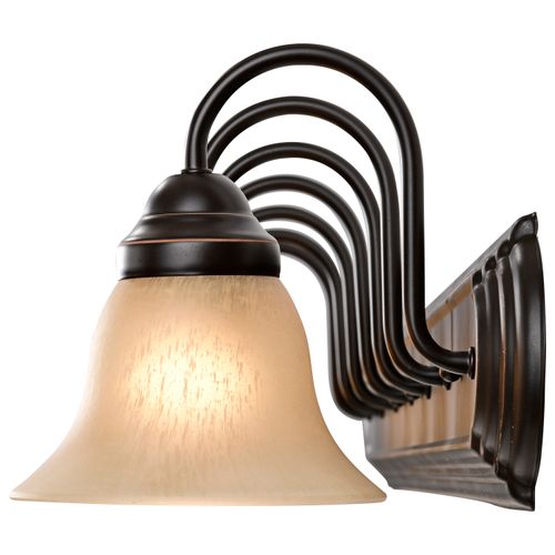 Main product image of Ballerina 7 Light 48" Vanity w/ Champagne Linen Washed Glass