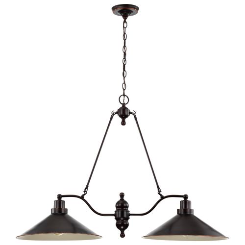 Main product image of Bridgeview 2 Light 40" Island Pendant