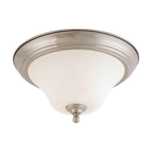 Main product image of Dupont 2 Light 13" Flush Mount w/ Satin White Glass