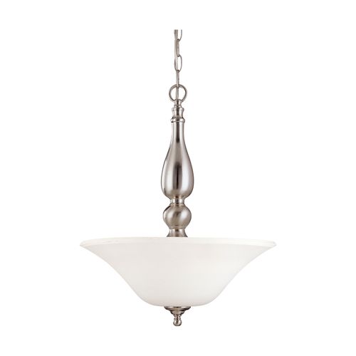 Main product image of Dupont 3 Light Pendant w/ Satin White Glass
