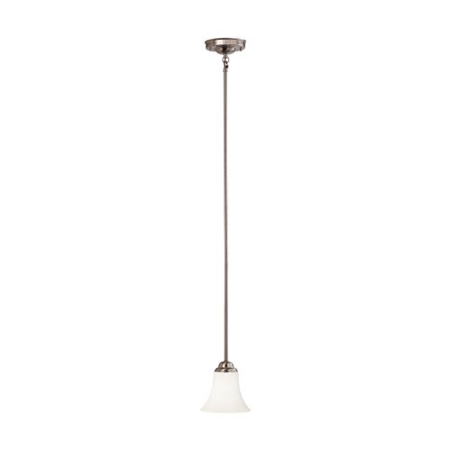 Main product image of Dupont 1 Light Mini Pendant w/ Satin White Glass