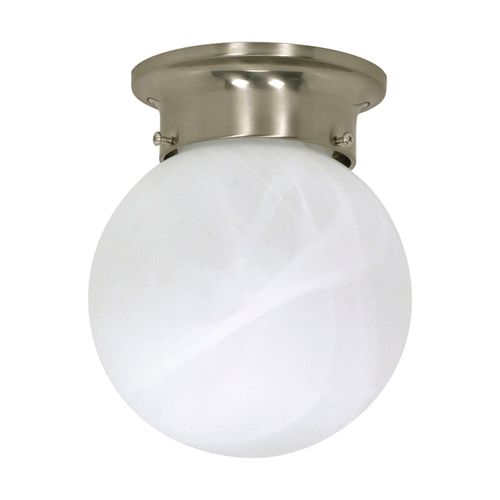 Main product image of 1 Light 6" Ceiling Mount Alabaster Ball (Pack of 2)