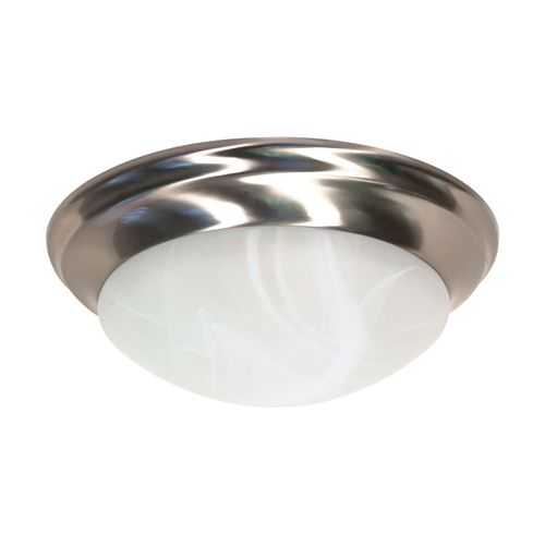 Main product image of 2 Light 14" Flush Mount Twist and Lock w/ Alabaster Glass