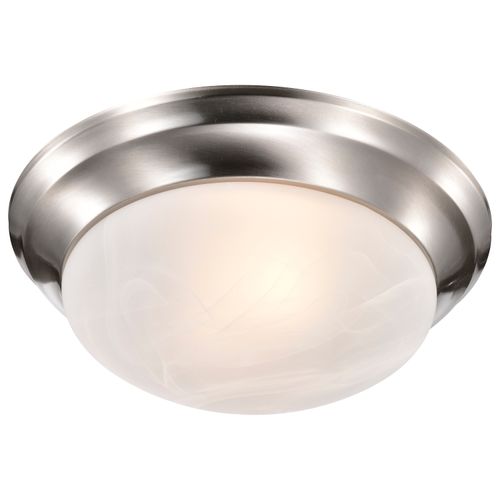 Main product image of 2 Light 14" Flush Mount Twist and Lock w/ Alabaster Glass