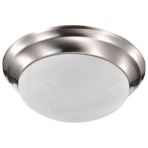 Main product image of 2 Light 14" Flush Mount Twist and Lock w/ Alabaster Glass