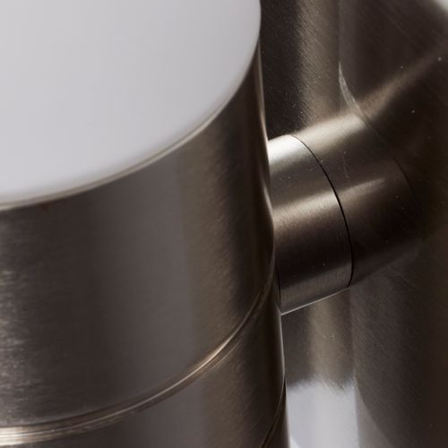 Main product image of Link 2 Light (Vertical) Tube Wall Sconce w/ White Glass