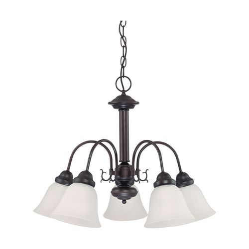 Main product image of Ballerina 5 Light 24" Chandelier w/ Frosted White Glass