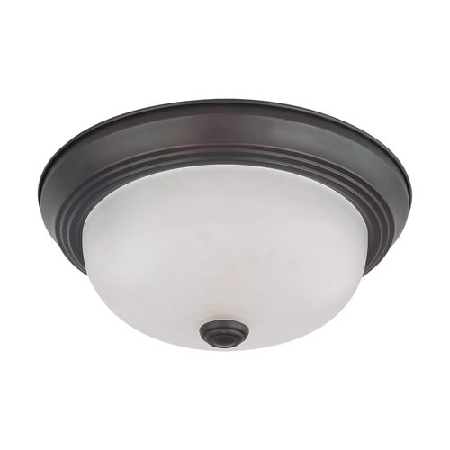 Main product image of 2 Light 11" Flush Mount w/ Frosted White Glass