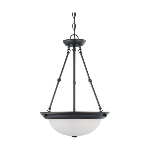 Main product image of 3 Light 15" Pendant w/ Frosted White Glass